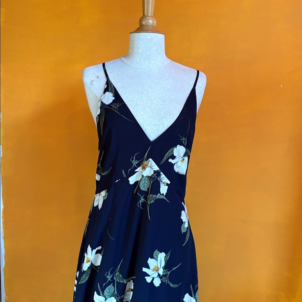 Floral V-Neck Dress